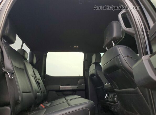 1FTFW1E84PFD14142 2023 FORD F150 Black Вид задніх сидінь