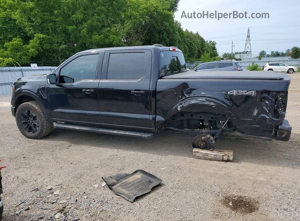 1FTFW1E84PFD14142 2023 FORD F150 Black Задня ліва чверть