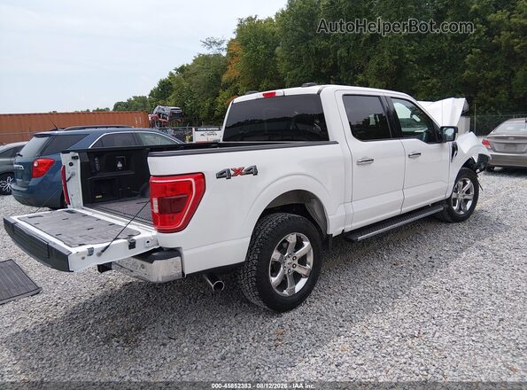 1FTFW1E85MFB34874 2021 FORD F150 White Trasero derecho