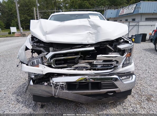 1FTFW1E85MFB34874 2021 FORD F150 White Vista del cuadro de instrumentos