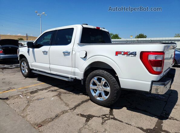 1FTFW1E85MFB54669 2021 FORD F150 Белый Задняя левая четверть