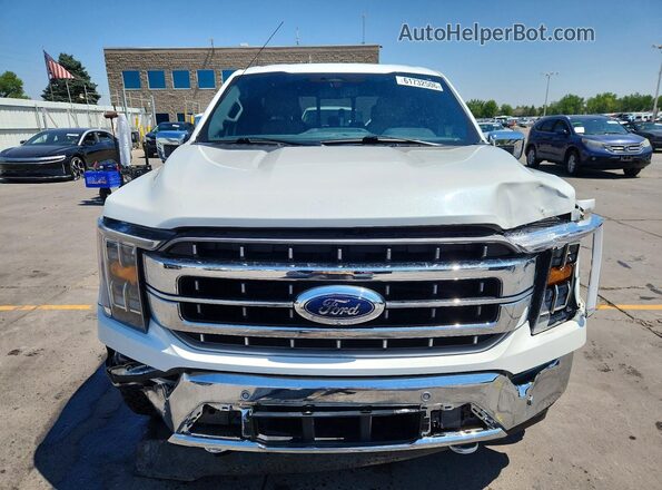 1FTFW1E85MFB54669 2021 FORD F150 Белый Вид спереди