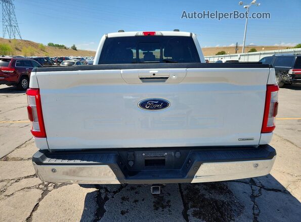 1FTFW1E85MFB54669 2021 FORD F150 Белый Вид сзади