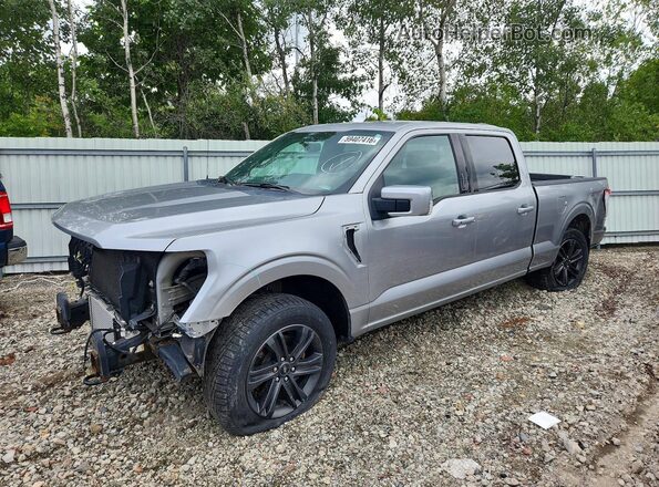 1FTFW1E85MKD50635 2021 FORD F150 Silver Tył lewy