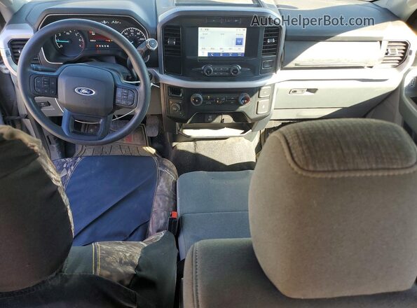 1FTFW1E85PFB69760 2023 FORD F150 Silver Dashboard view