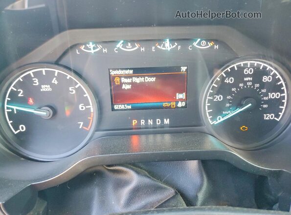 1FTFW1E85PFB69760 2023 FORD F150 Silver Instrument cluster view