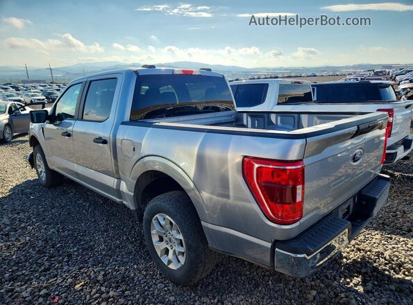 1FTFW1E85PFB69760 2023 FORD F150 Silver Rear left