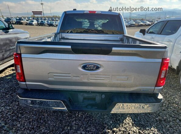 1FTFW1E85PFB69760 2023 FORD F150 Silver Rear view