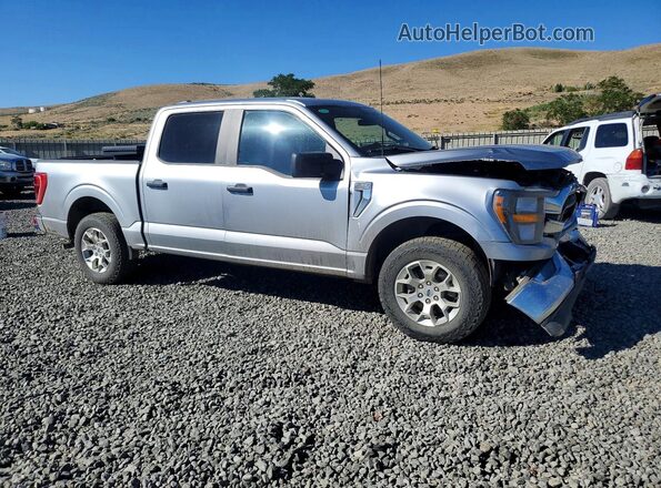1FTFW1E85PFB69760 2023 FORD F150 Silver Front right
