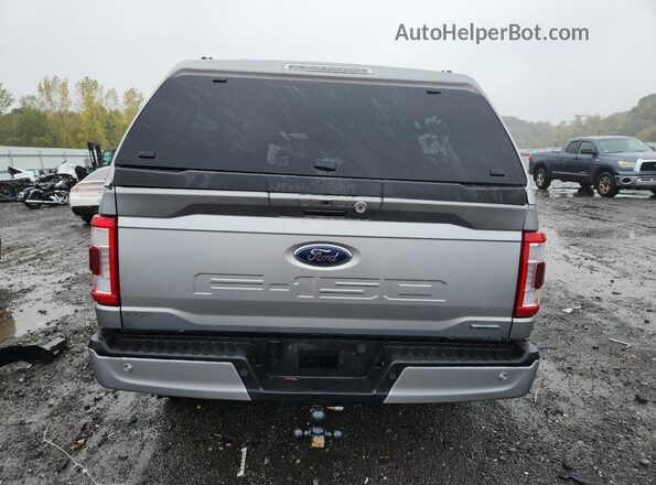 1FTFW1E86MFA03548 2021 FORD F150 Silver Rear view