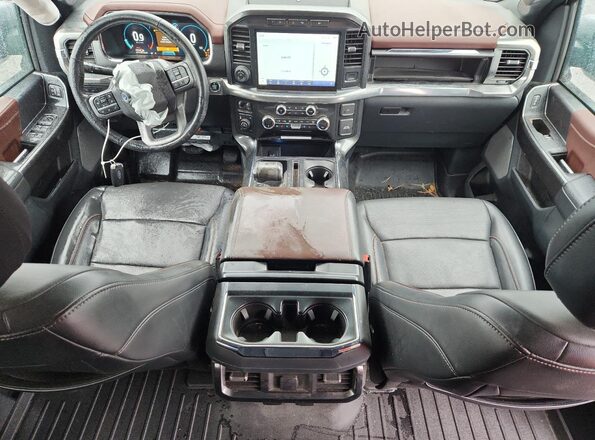 1FTFW1E86MFA03548 2021 FORD F150 Silver Dashboard view
