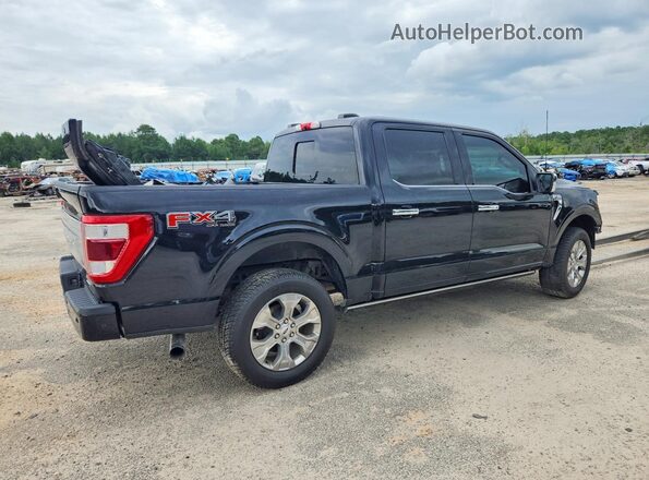 1FTFW1E86MFC91393 2021 FORD F150 Черный Задняя правая четверть