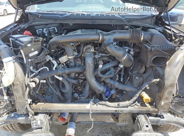 1FTFW1E86MFC91393 2021 FORD F150 Черный Вид задней части салона