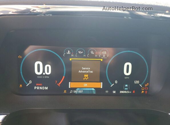 1FTFW1E86PFC60407 2023 FORD F150 Gray Widok zestawu wskaźników