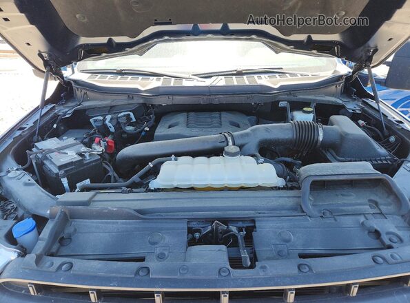 1FTFW1E86PKD13128 2023 FORD F150 Синий Вид задней части салона