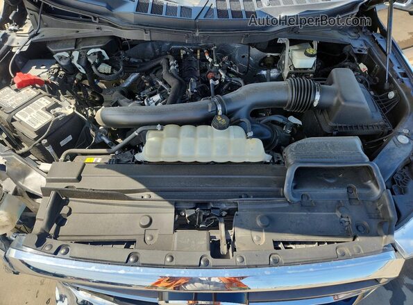 1FTFW1E87NFB96813 2022 FORD F150 Blue უკანა სალონის ხედი