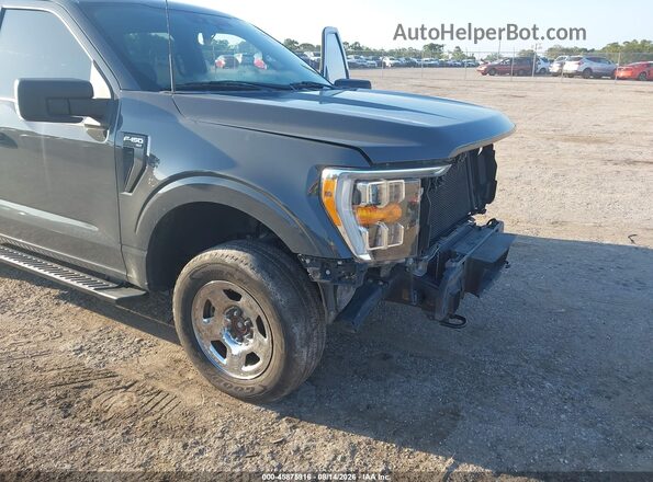 1FTFW1E88MFC47895 2021 FORD F150 Серый Вид спереди