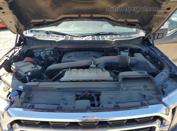 1FTFW1E88MKD17922 2021 FORD F150 Gray Вид задньої частини салону