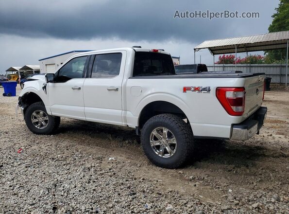 1FTFW1E88NFB65991 2022 FORD F150 Белый Задняя левая четверть