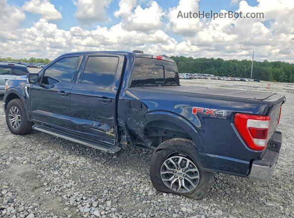 1FTFW1E88NKF03431 2022 FORD F150 Черный Задняя левая четверть
