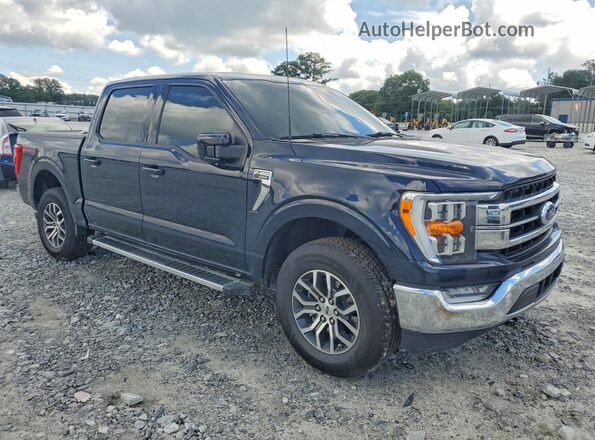1FTFW1E88NKF03431 2022 FORD F150 Черный Передняя правая четверть