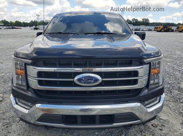 1FTFW1E88NKF03431 2022 FORD F150 Черный Вид спереди