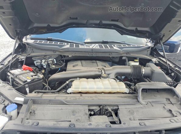 1FTFW1E88NKF03431 2022 FORD F150 Черный Вид задней части салона