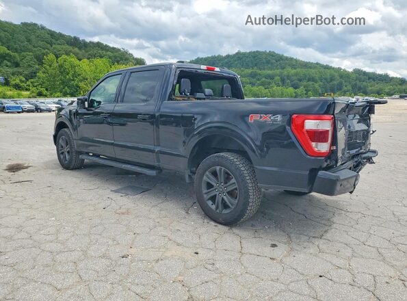1FTFW1E88PKE94863 2023 FORD F150 Black Задня ліва чверть