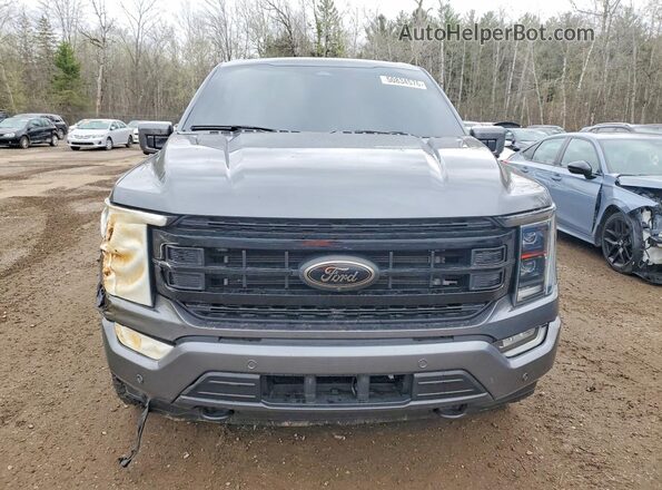 1FTFW1E89NFB68365 2022 FORD F150 Угольный Вид спереди