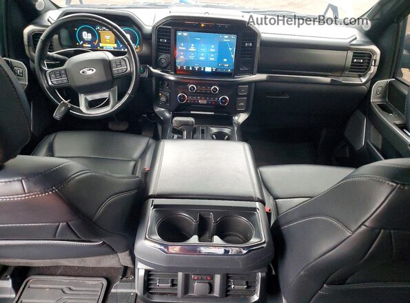 1FTFW1E89NFB68365 2022 FORD F150 Угольный Вид панели приборов