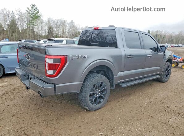 1FTFW1E89NFB68365 2022 FORD F150 Угольный Задняя правая четверть