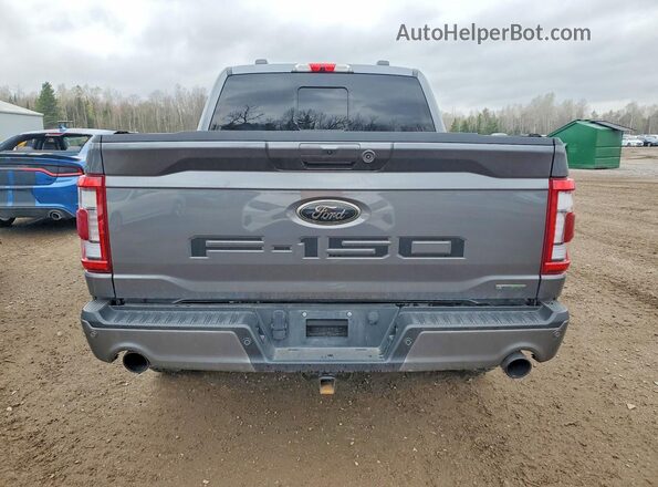 1FTFW1E89NFB68365 2022 FORD F150 Угольный Вид сзади