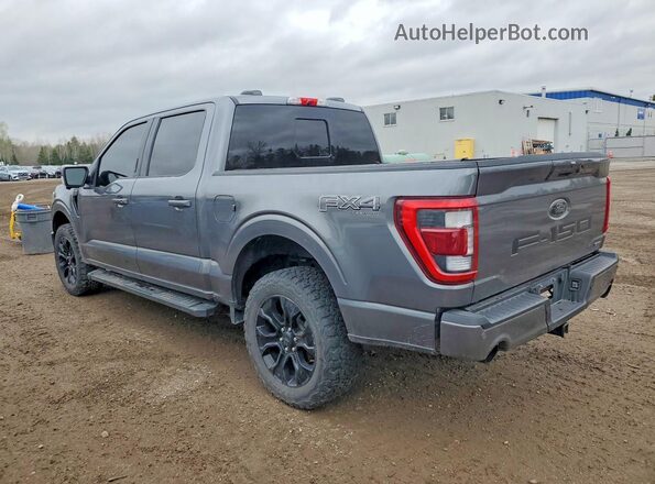 1FTFW1E89NFB68365 2022 FORD F150 Угольный Задняя левая четверть