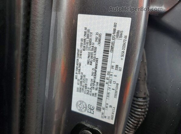 1FTFW1E89NFB68365 2022 FORD F150 Угольный Вид подкапотного пространства