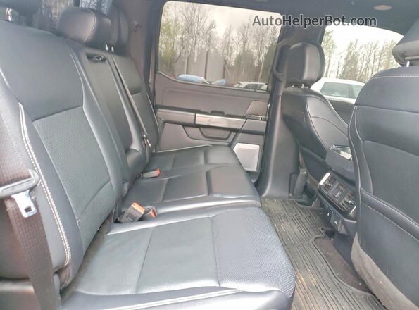 1FTFW1E89NFB68365 2022 FORD F150 Угольный Вид задних сидений