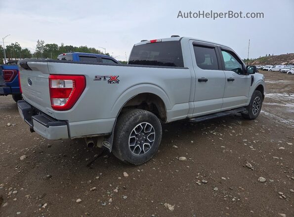 1FTFW1E89PFA66020 2023 FORD F150 Серый Задняя правая четверть