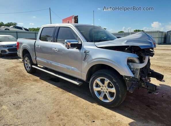 1FTFW1E89PFC69134 2023 FORD F150 Silver Front right