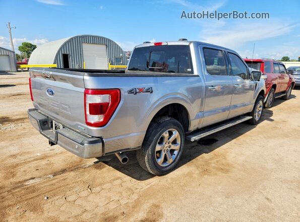 1FTFW1E89PFC69134 2023 FORD F150 Silver Rear right