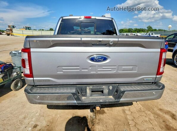 1FTFW1E89PFC69134 2023 FORD F150 Silver Rear view