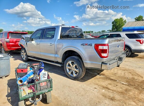 1FTFW1E89PFC69134 2023 FORD F150 Silver Rear left