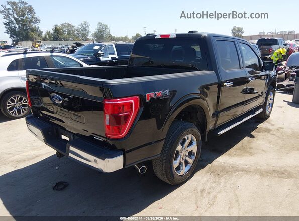 1FTFW1E89PKD68074 2023 FORD F150 Black Հետևի աջ