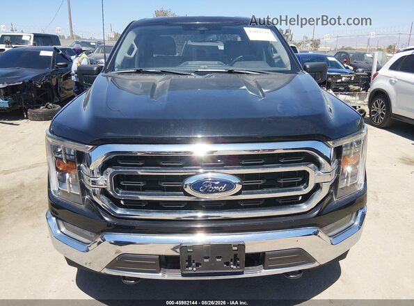 1FTFW1E89PKD68074 2023 FORD F150 Black Սարքավորումների վահանակի տեսք