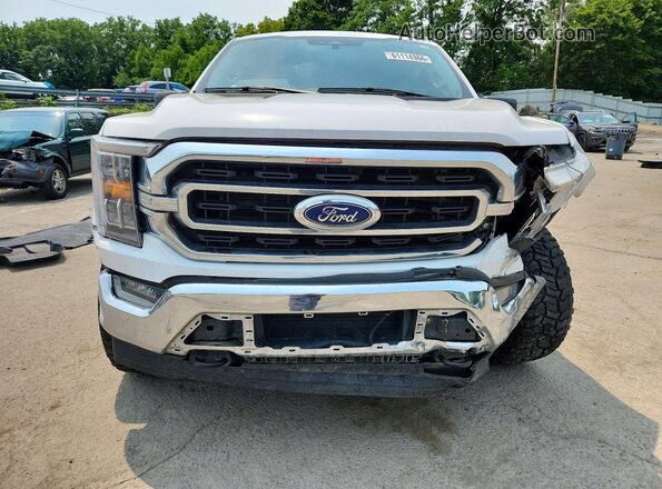 1FTFW1E89PKE23381 2023 FORD F150 White Вид спереду