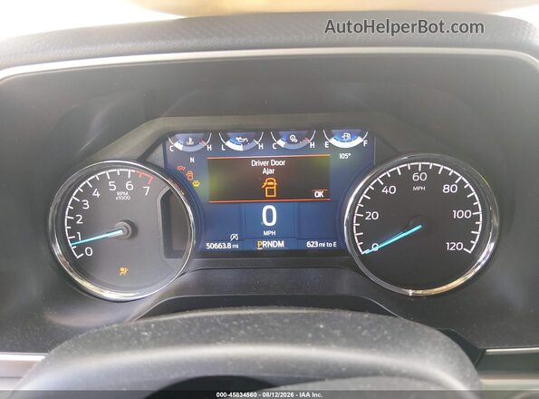 1FTFW1E89PKF87987 2023 FORD F150 Gray Widok tylnych siedzeń
