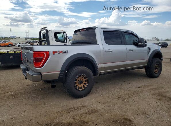 1FTFW1E8XMFC34727 2021 FORD F150 Silver Tył prawy