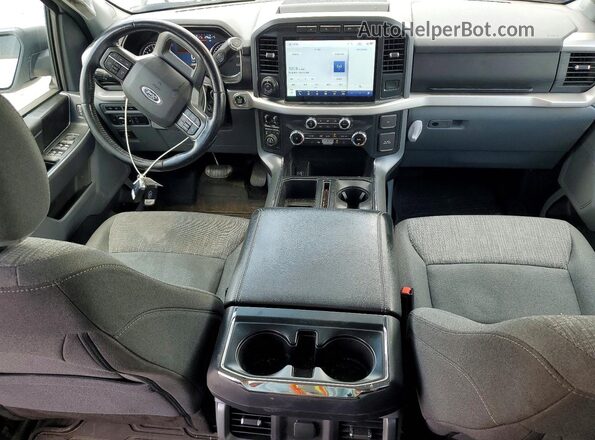 1FTFW1E8XNFA41401 2022 FORD F150 White Առջևի վահանակի տեսք