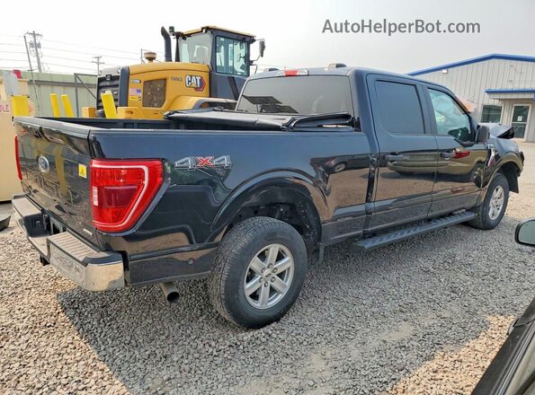 1FTFW1E8XPFB10994 2023 FORD F150 Black Հետևի աջ