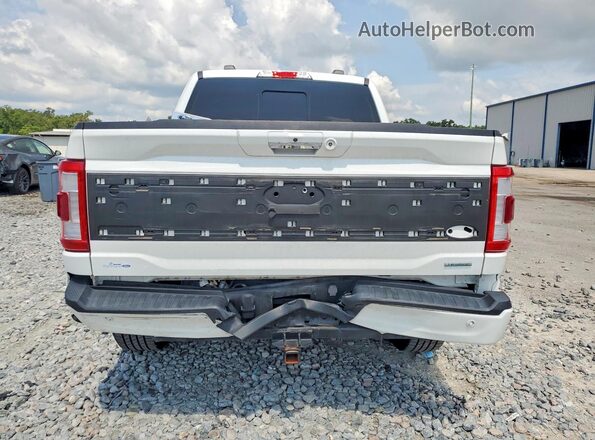 1FTFW1E8XPFB76817 2023 FORD F150 White Rear view