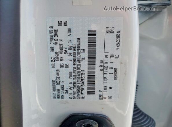 1FTFW1E8XPFB76817 2023 FORD F150 White Engine compartment view