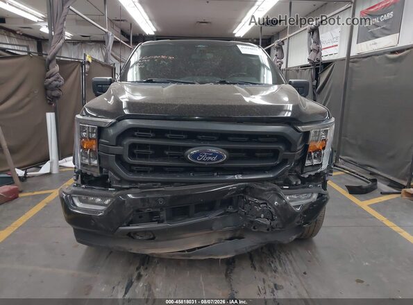 1FTFW1ED0MFC72125 2021 FORD F150 Black Widok wnętrza z tyłu